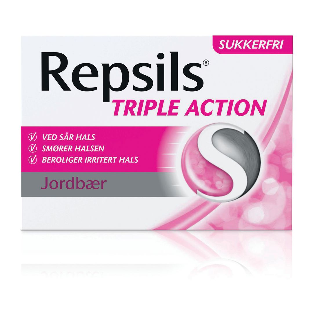 Halstablett REPSILS Jordbær produktbilde