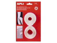 Borrelås APLI m.tape 1m hvit (2) Image