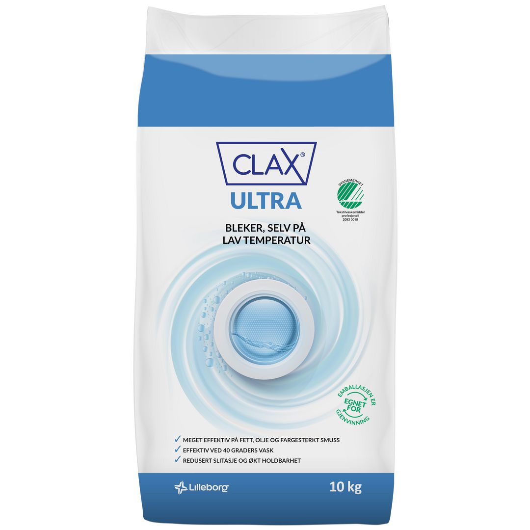 Tøyvask CLAX Ultra 10kg produktbilde