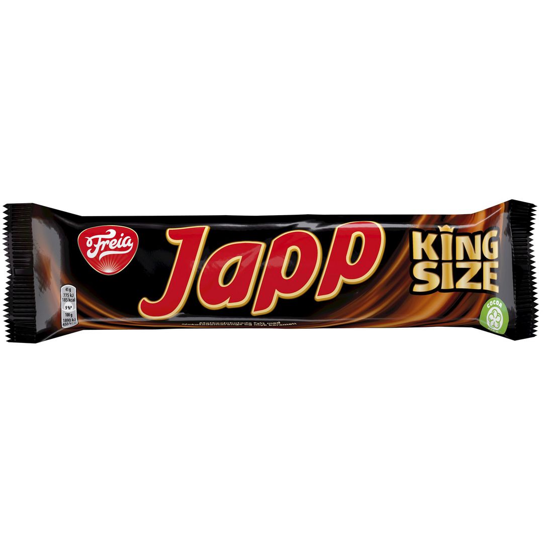 Sjokolade FREIA Japp King Size 82g produktbilde