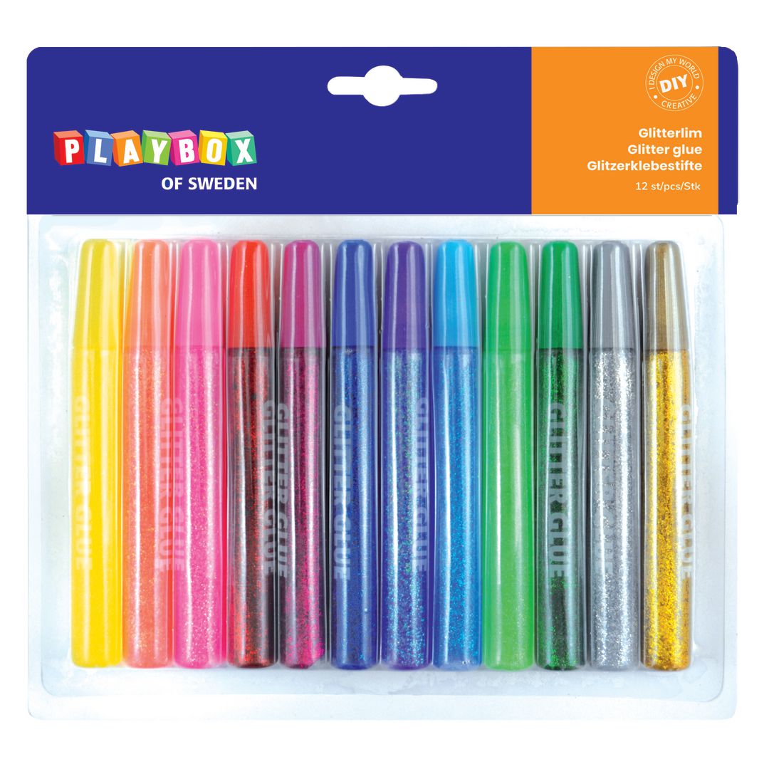 Glitterlim PLAYBOX (12) produktbilde