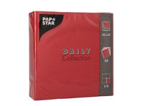 Serviett DAILY 2L 32x32cm vinrød (50) Image