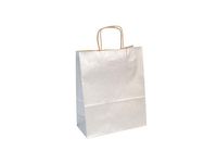 Gavepose CF kraft 22x10x27 cm sølv (25) Image