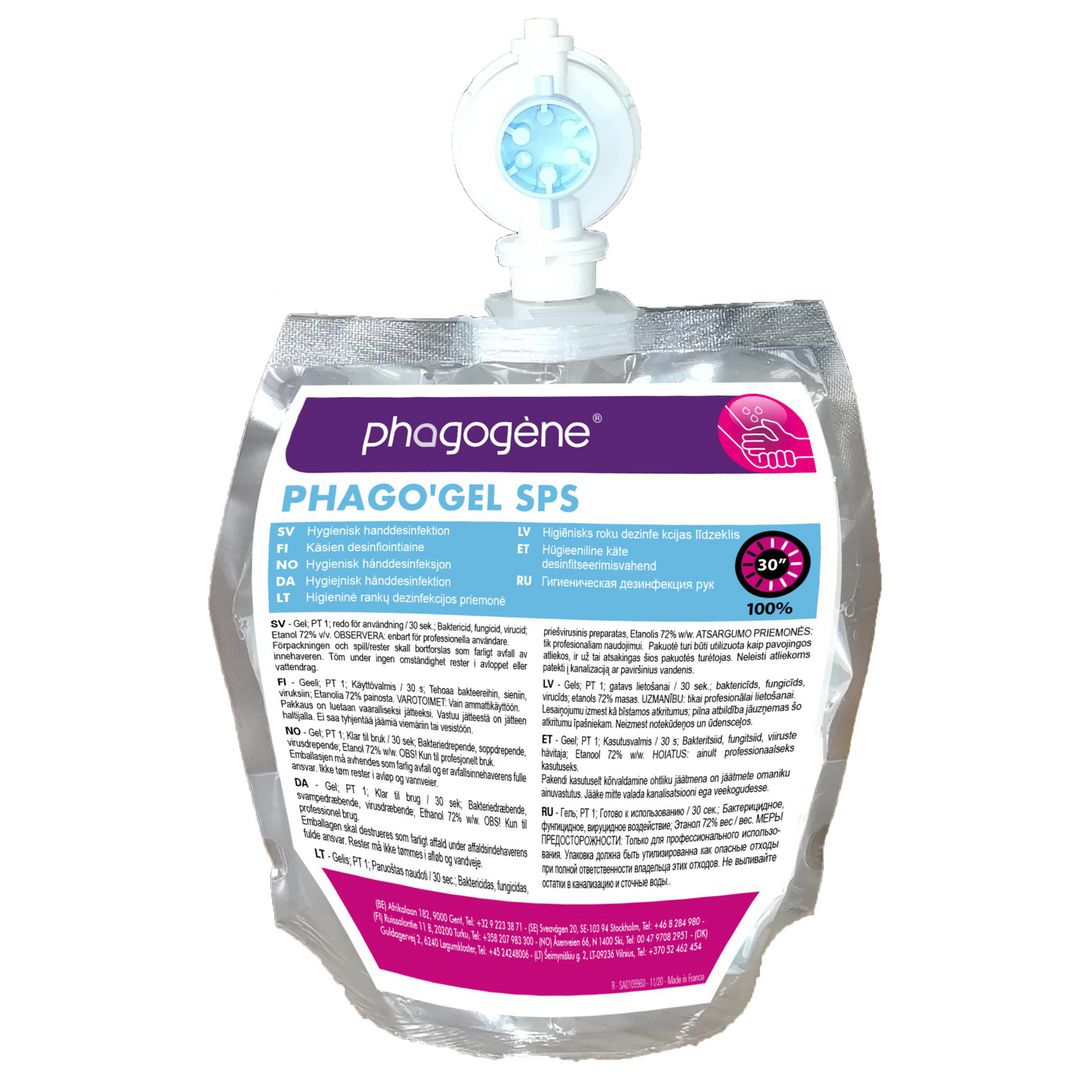 Hånddesinfeksjon PHAGOGÈNE Gel 0,8L produktbilde