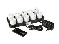 Led Lys DUNI movingflame oppladbare (10) Image