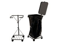 Avfallsstativ HYKAB økonomi m/hjul Image