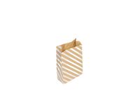 Gavepose CF kraft 11x21cm stripe (50) Image
