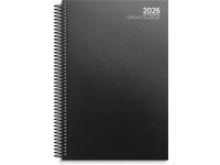 Timeavtalebok GRIEG spiral 2026 sort Image