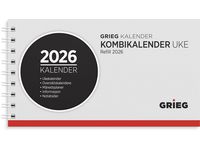 Kombikalender GRIEG 2026 spiral Image
