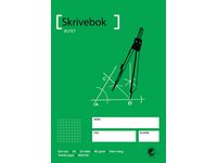 Skrivebok A4 80g 24bl 5x5 rutet Image