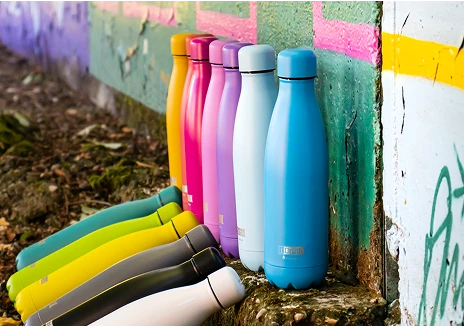 Drikkeflasker i flere farger