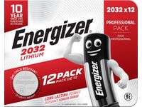 Batteri ENERGIZER Lithium CR2032 (12) Image