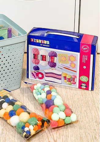 Diverse hobby artikler fra Playbox