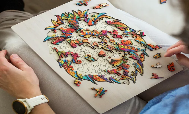 Ett puslespill i tre