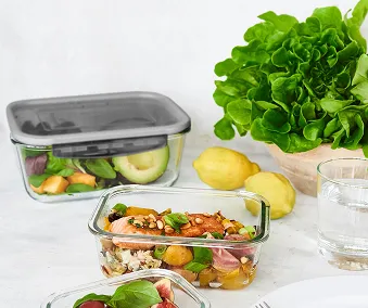 Diverse matoppbevarings bokser