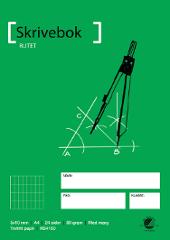 Skrivebok A4 80g 24bl 5x10 rutet Image