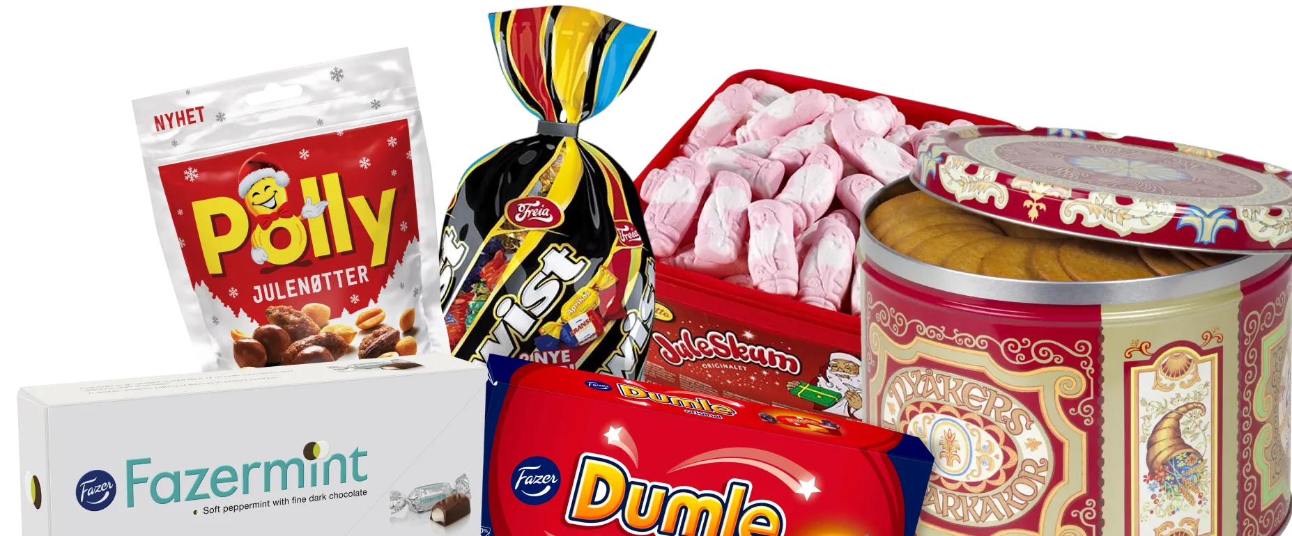 En blå julekule med Lyreco logoen