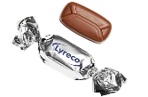 Lyreco sjokolade, individuelt pakket inn