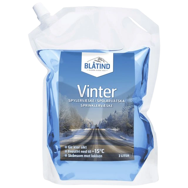 Månedens medlems produkt: Blåtind spylervæske vinter 3L